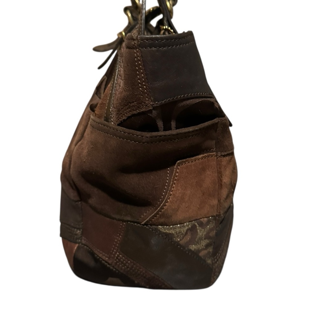 Coach Ocelot Patchwork East-West Tote Bag - Picture 6 of 10